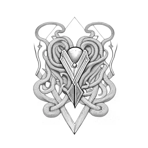 Knife Through Heart Snake