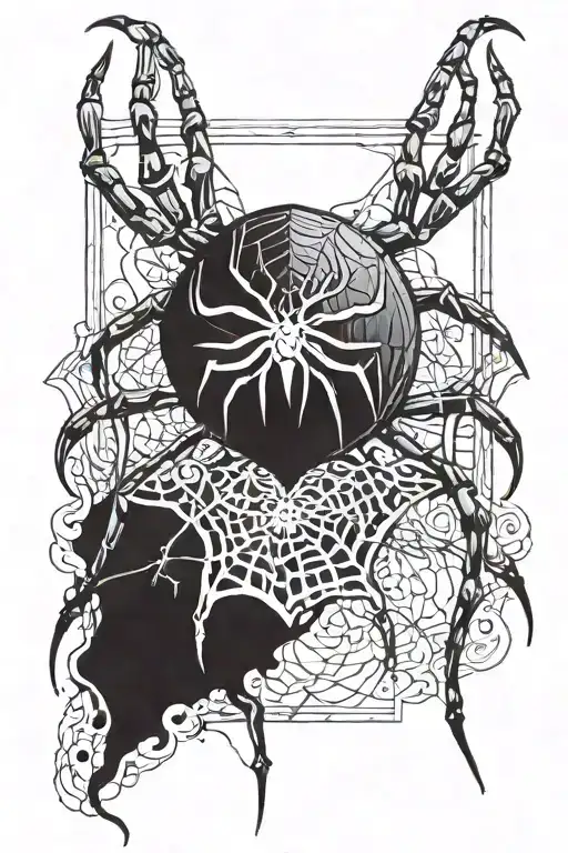 Spider Lettering