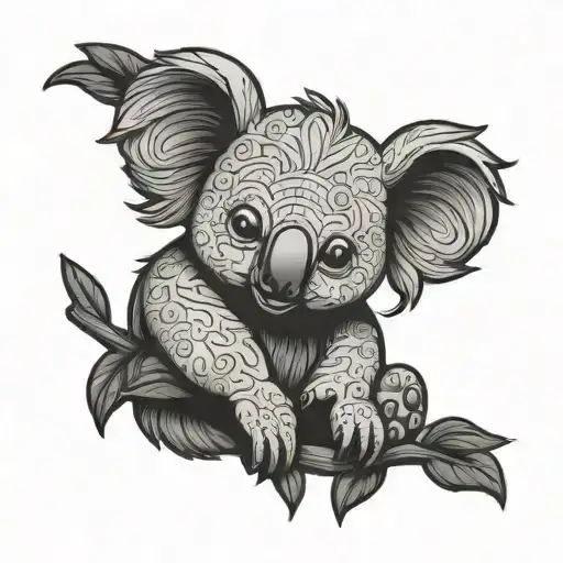 Cartoon Koala