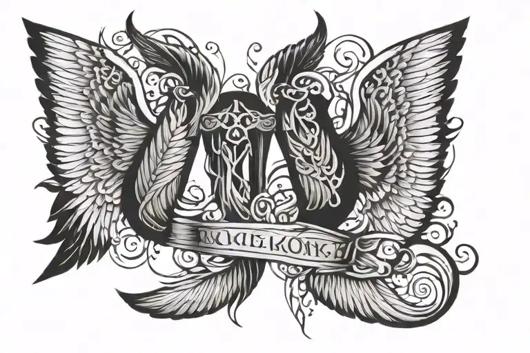 Wings And Roman Numerals