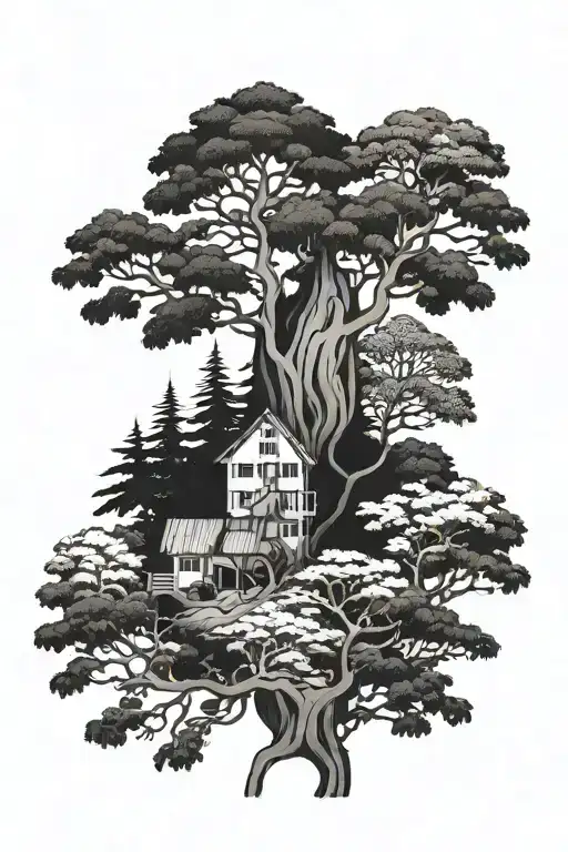 Philippines Germany Treetop Forest Line