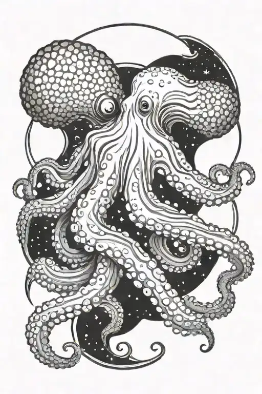 Octopus In Space