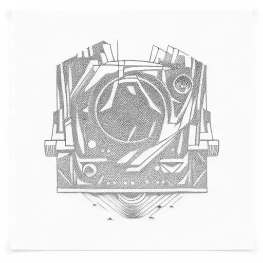 Combine The Imagery Of A Vhs Tape And A Cassette Tape In A Dynamic And Abstract Design