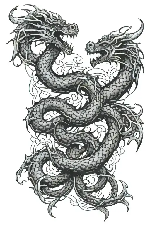 Dragon Intertwined