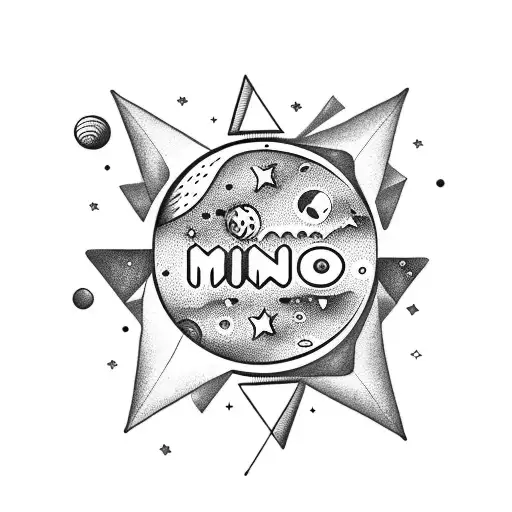 Mini Moon Mino Planet And Stars