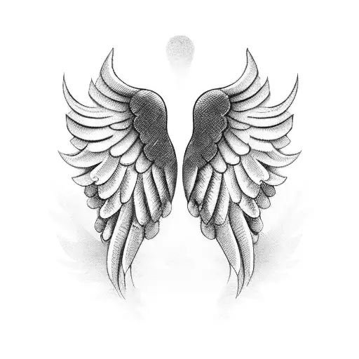 Angel Wings With A Flamengo Twist