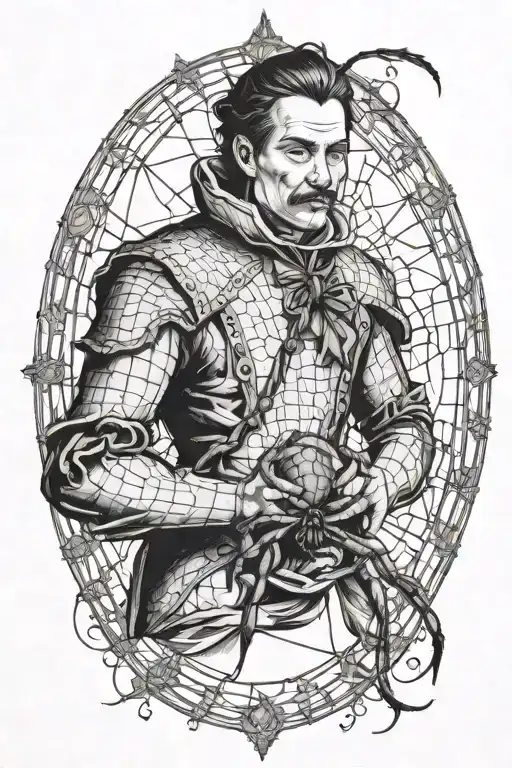 Velazquez With Spider Web