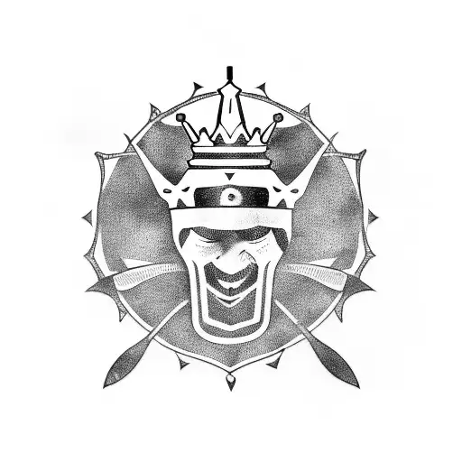 Hockey Stick And Crown