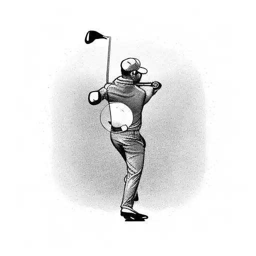 Golf Swing With A Twist