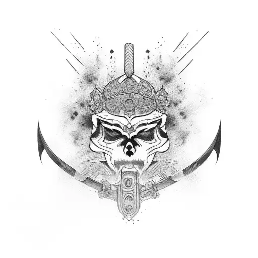 Katana Vertical Shaded Detailed