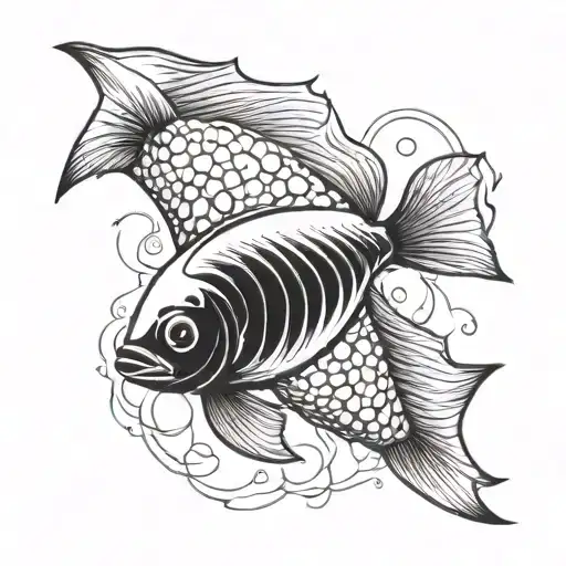 Fish With A Broken Fin