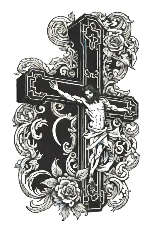 Cross With Jesus On It