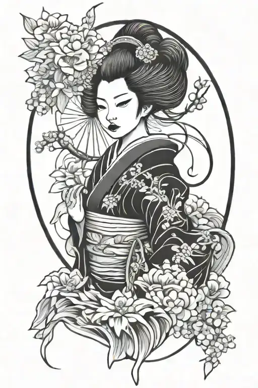 Creepy Geisha