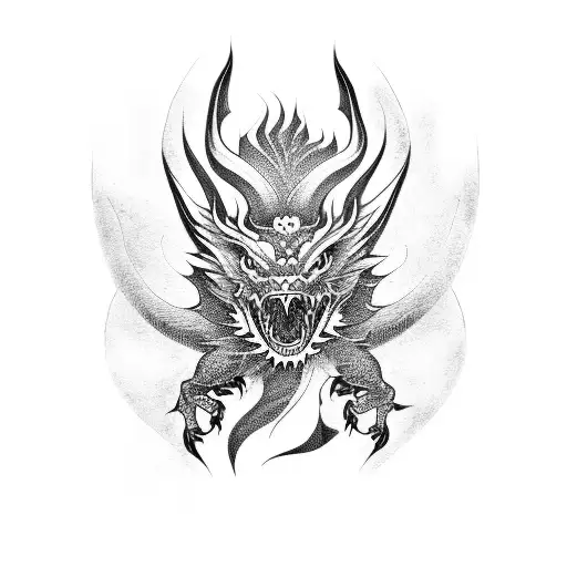 Japanese Fudog Dragon