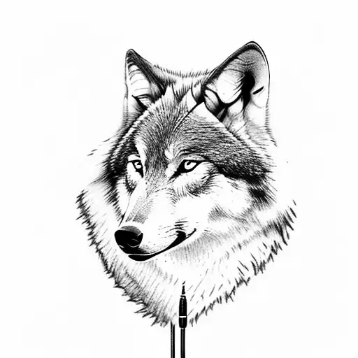 Wolf With Stethoscope