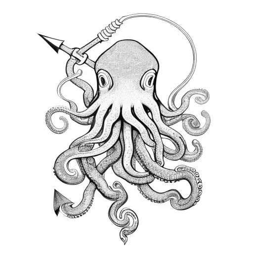 An Octopuss With An Anchor