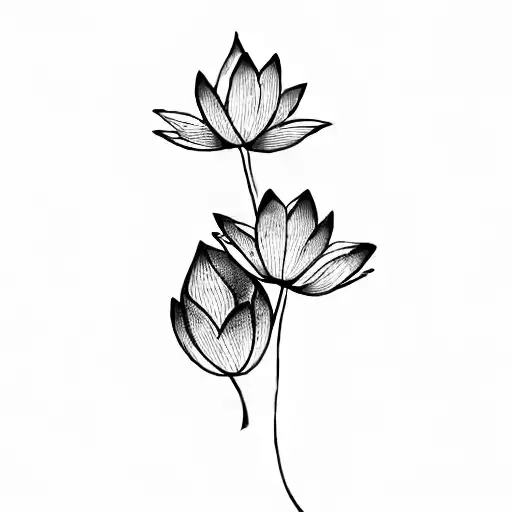A Lotus Flower
