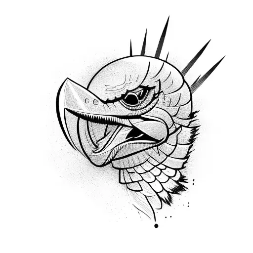 Combining A Cobra And A Raven In A Dynamic Pose