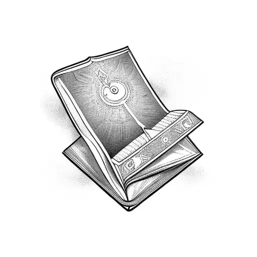 An Open Book With A Justice Scale Balancing On Top