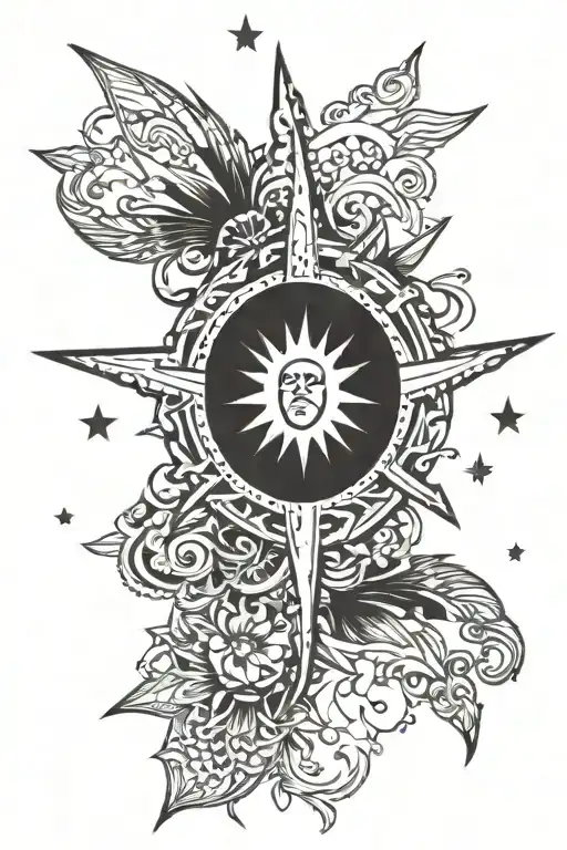 Calbao Phillipine Flag Sun And Stars