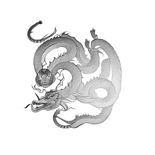 Samurai Riding A Cobra