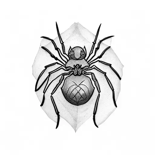 Spider With A Number