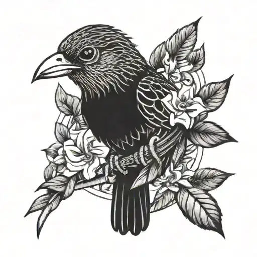 Bird Tattoo Design Inspired