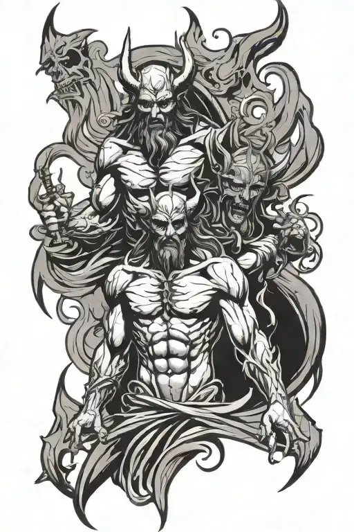 Devil Vs Jesus Christ Back To Back