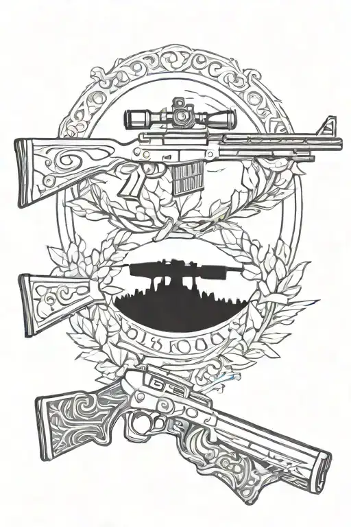 Hunting Rifle Blended