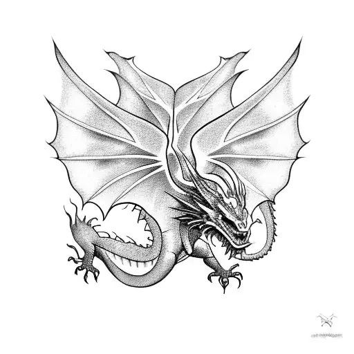 Dragon With Wings