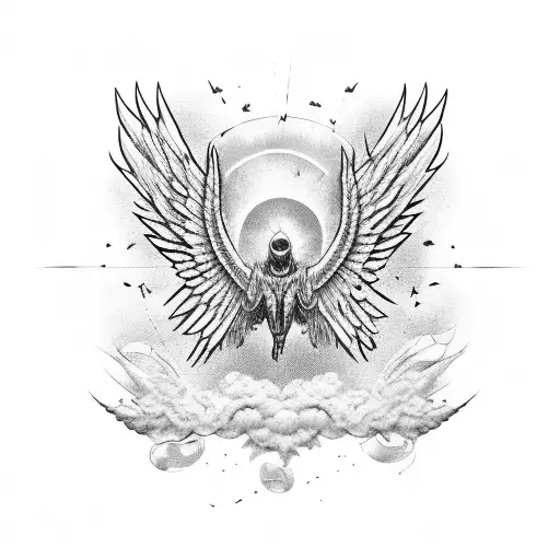 Icarus Falling And The Wings Made Of Money And Melting