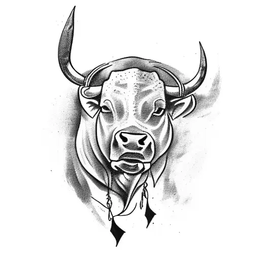 Bull Fight With Victorious Bull