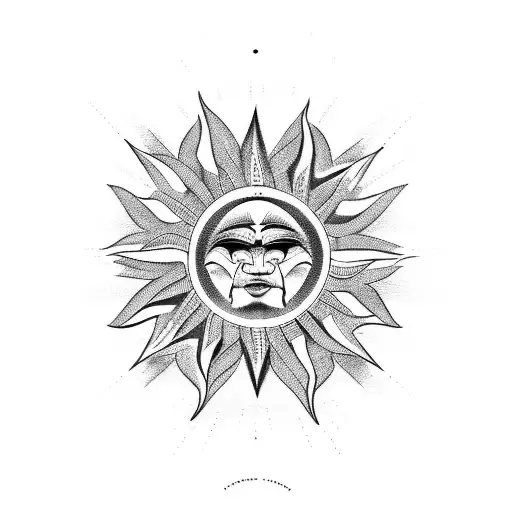 Navajo Sun Symbol