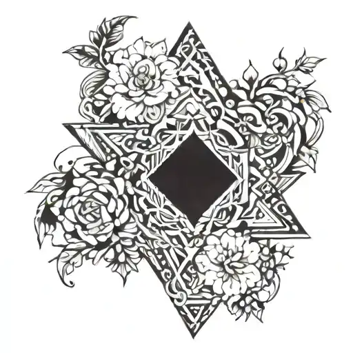 Modern And Dark Tattoo Design