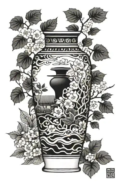 Japanese Vase Nature