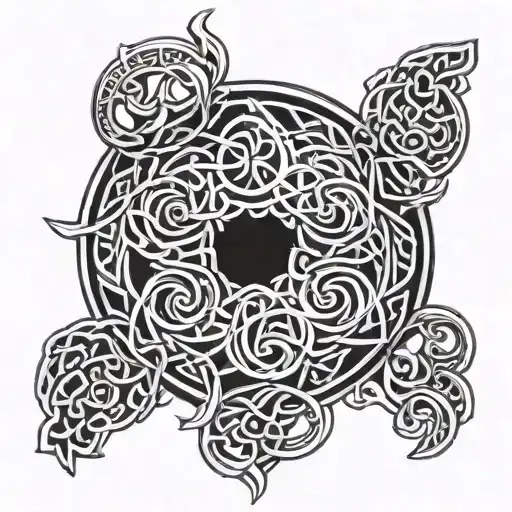 Celtic Gods Arm Sleeve