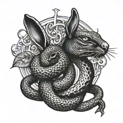 Metalli Snake And Black Rabbit