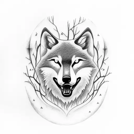 Thunderstorm Forest Distant Wolf Howling