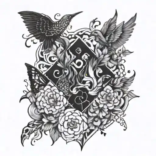 Something That Could Represent A Group Of 9 Friends