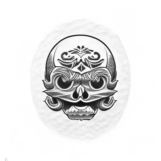 Daruma Ruede Skull