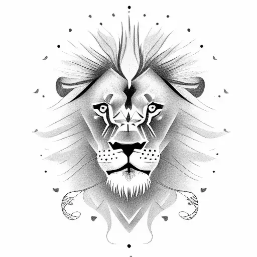 A Lion Roaring With The Word 'Peekabu' Written In An Elegant Script Underneath