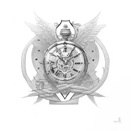 Quarternary Knot With Roman Numerals In It