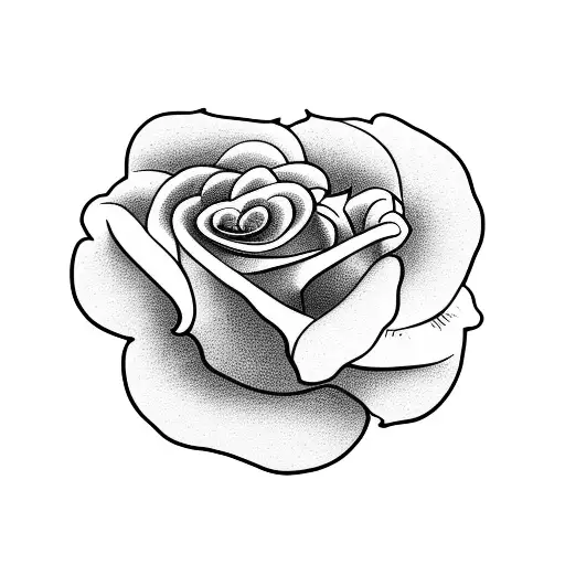 My Dog With Roses For My Hand