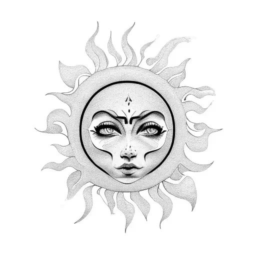 Sun With A Face