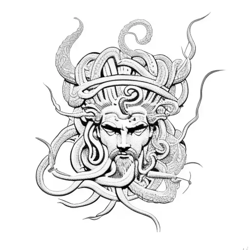 Zeus And Medusa