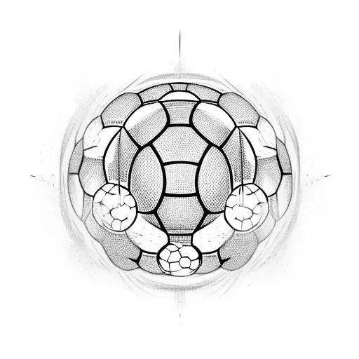 Soccer Goalkeeper Catching A Flaming Ball