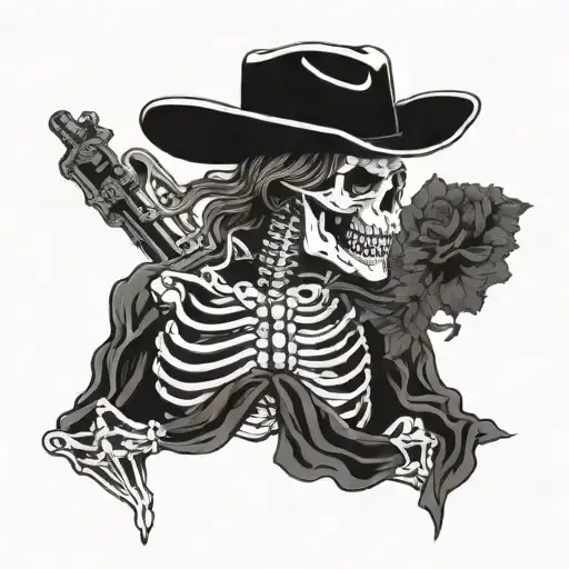 Skeleton Cowboy