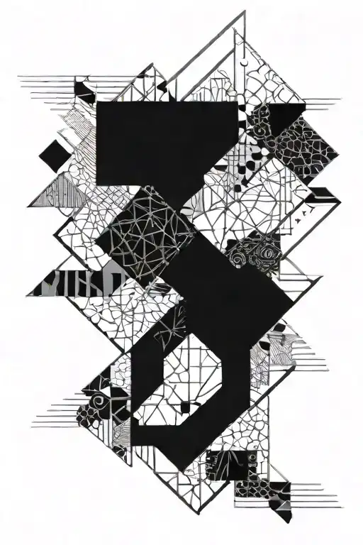 Geometric With Abstract