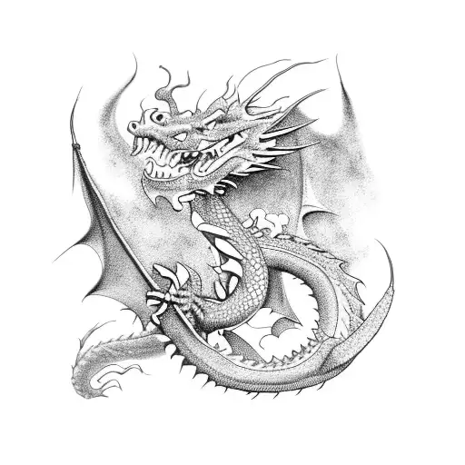 A Dragon That Spits Fire