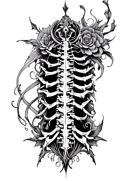 Gothic Inspired Spine